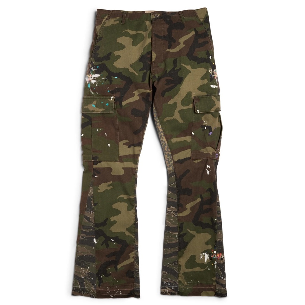 Gallery Dept Department Green Camouflage Paint
Cargo Pants Medium New